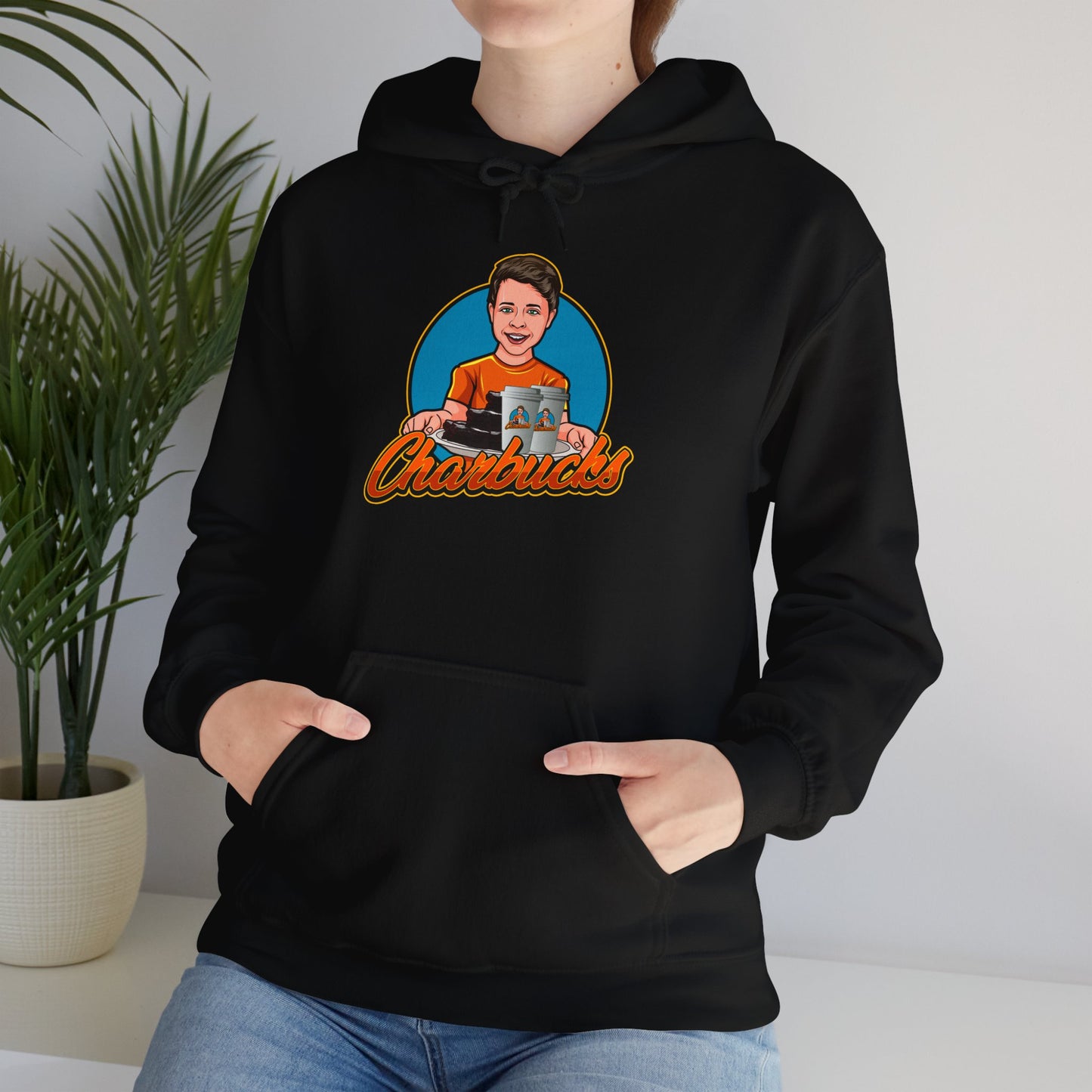 Charbucks Unisex Hooded Sweatshirt