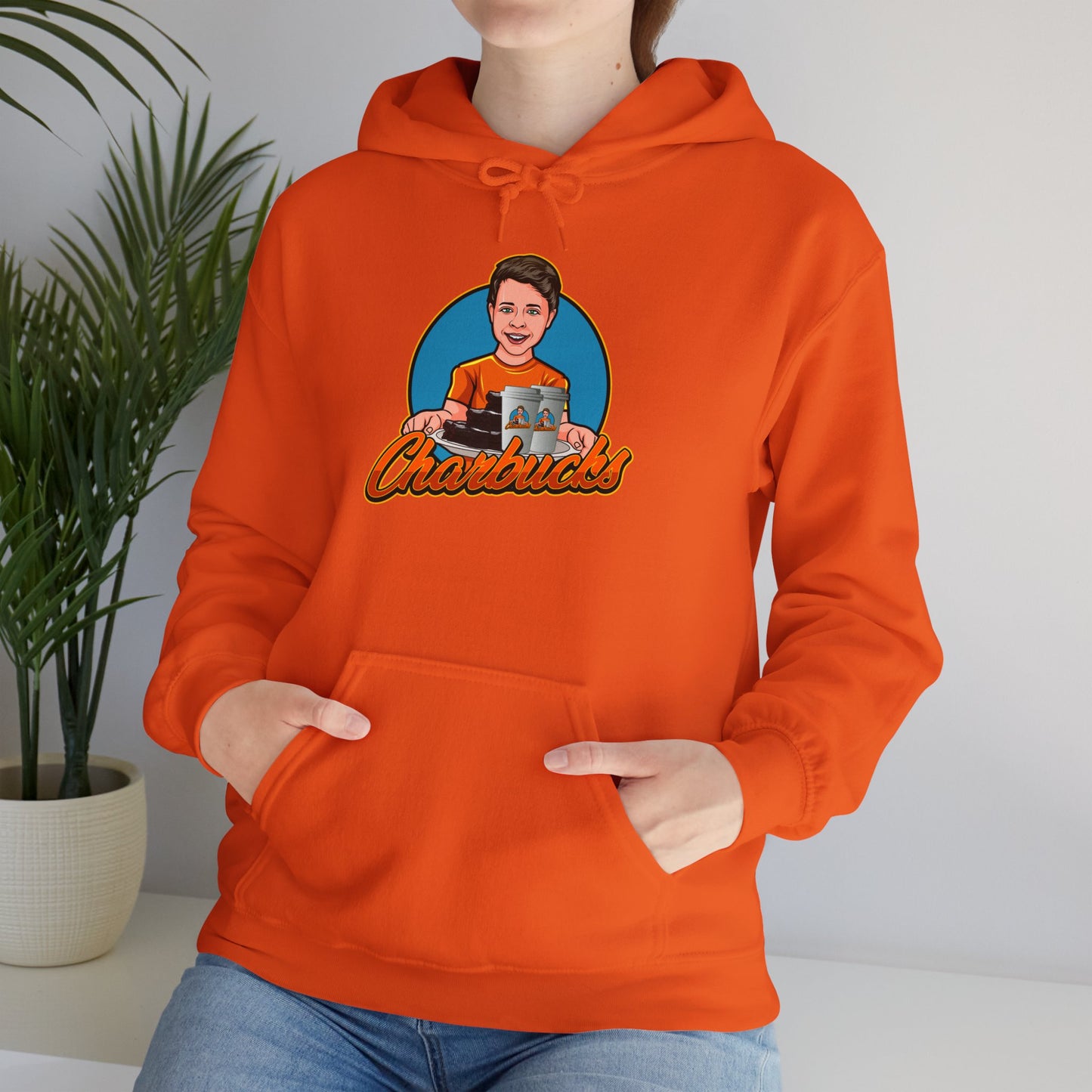Charbucks Unisex Hooded Sweatshirt